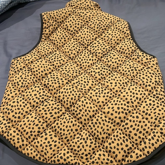 Leopard print quilted vest - Picture 3 of 3